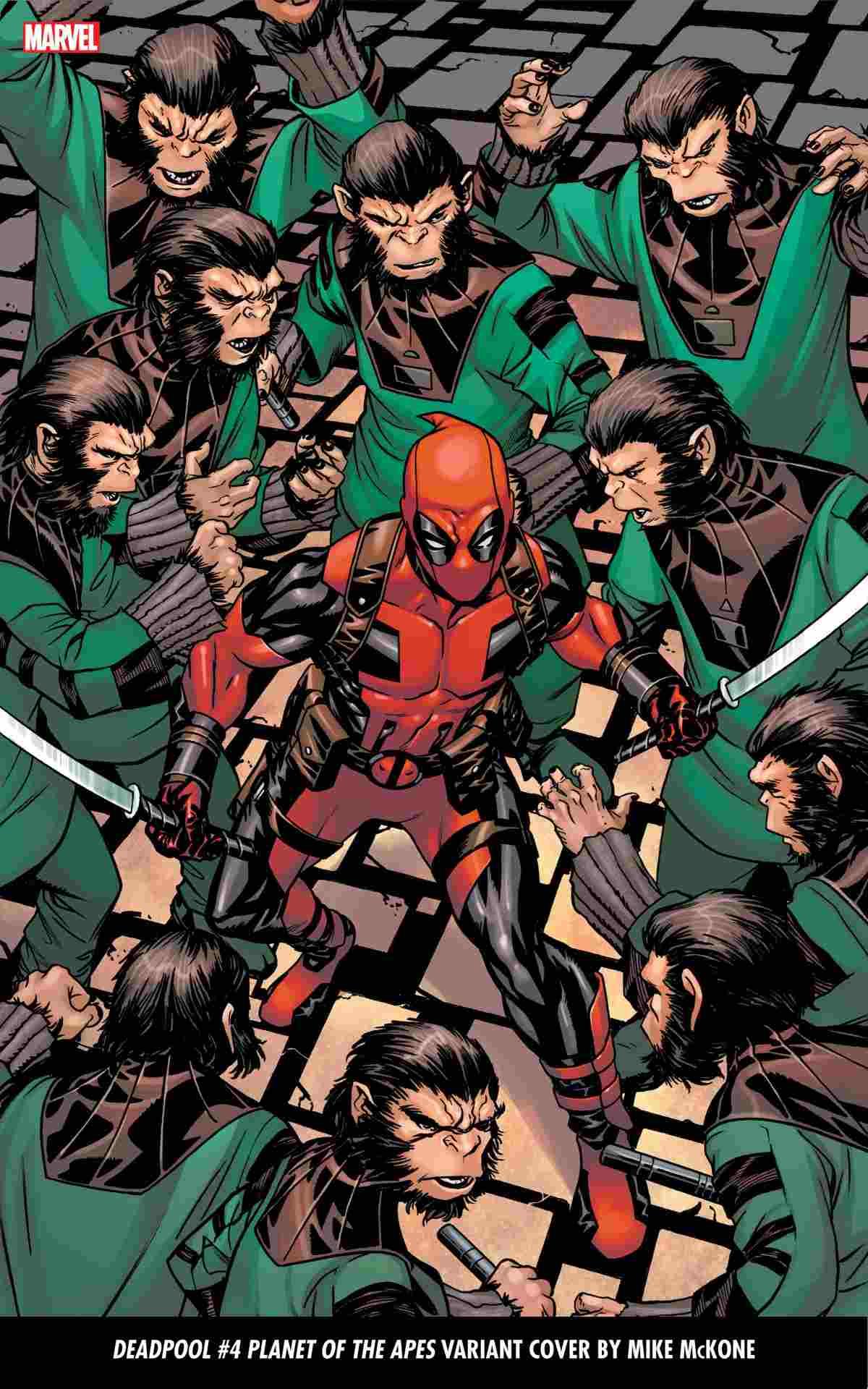 Marvel and Planet of the Apes Crossover Covers Revealed