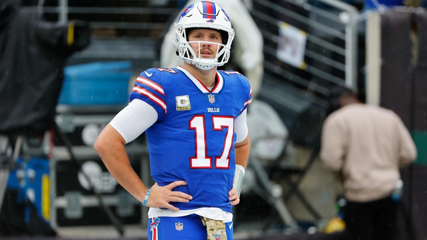 Sean McDermott says Josh Allen is 'day-to-day' due to elbow injury, says 'we'll see' about playing Week 10