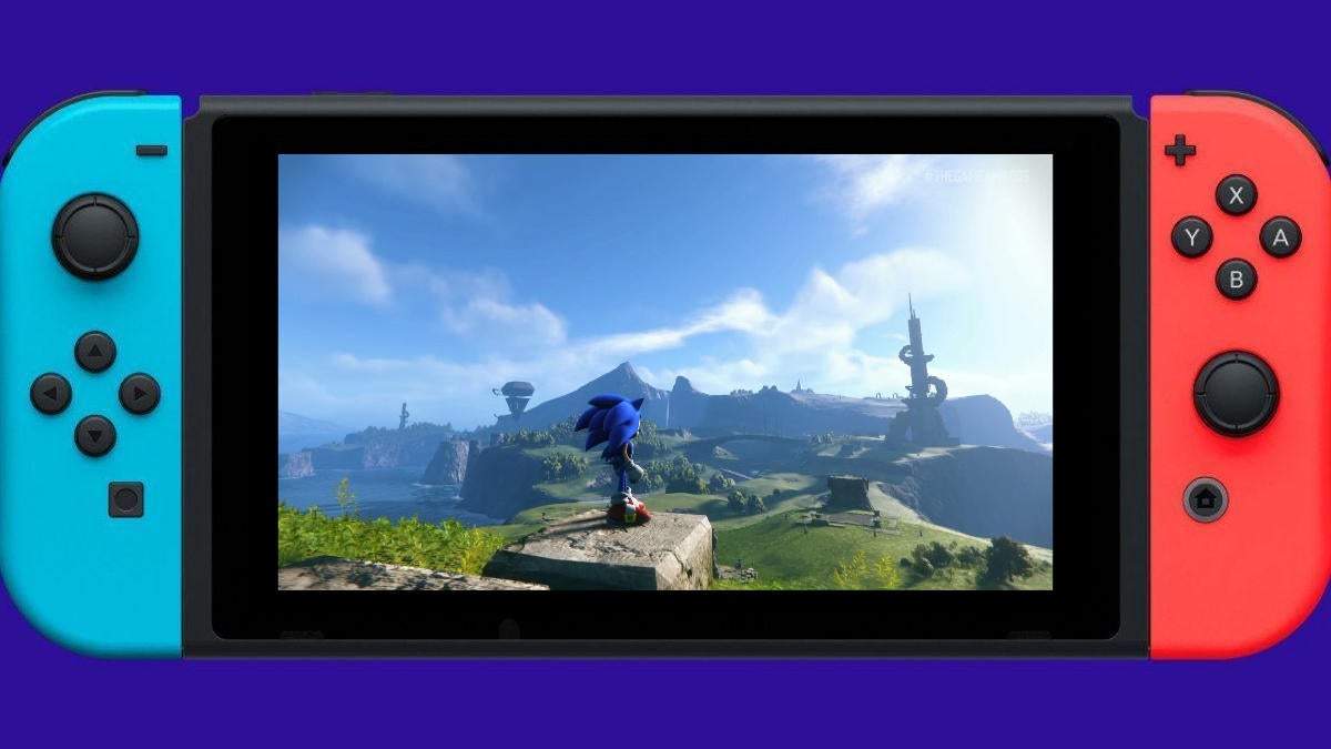 Sonic Frontiers Nintendo Switch and Sonic The Hedgehog 2 Movie