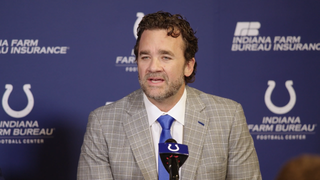 Colts, interim coach Jeff Saturday, visit Raiders in NFL Week 10