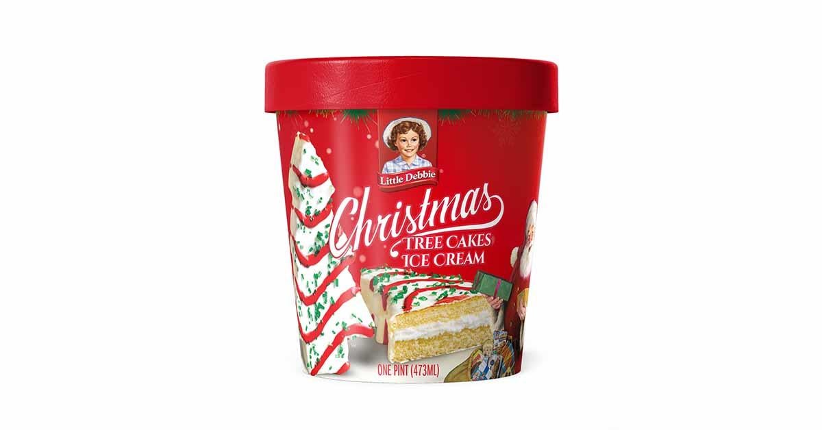 little-debbie-christmas-tree-cakes-ice-cream
