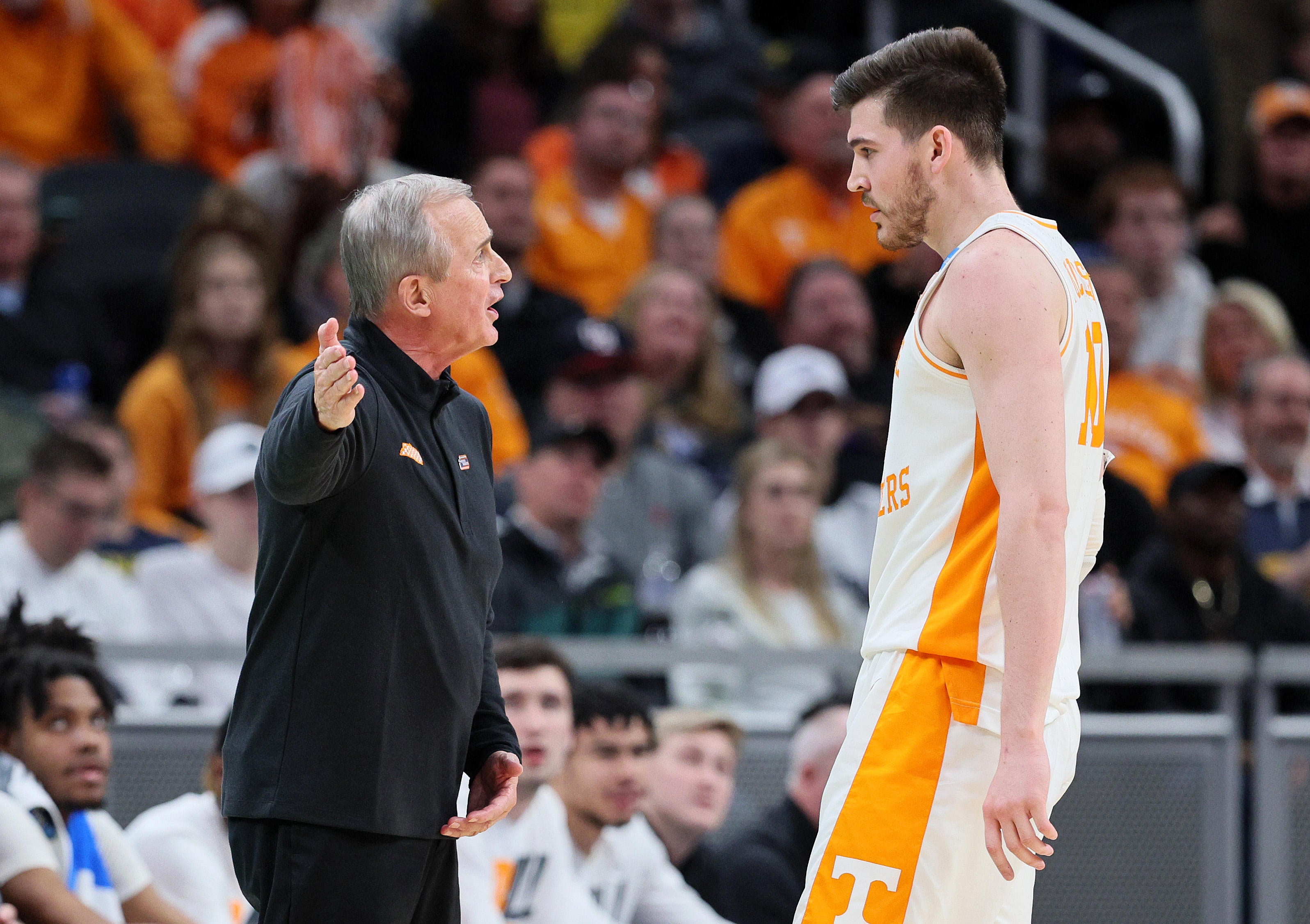 Tennessee Vols Basketball Script Throwback Short Sleeve