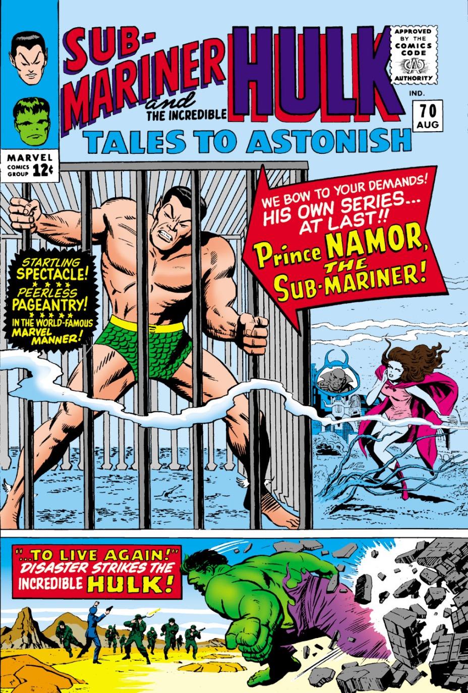 Namor s Classic Silver Age Stories Surface in New Marvel Trade