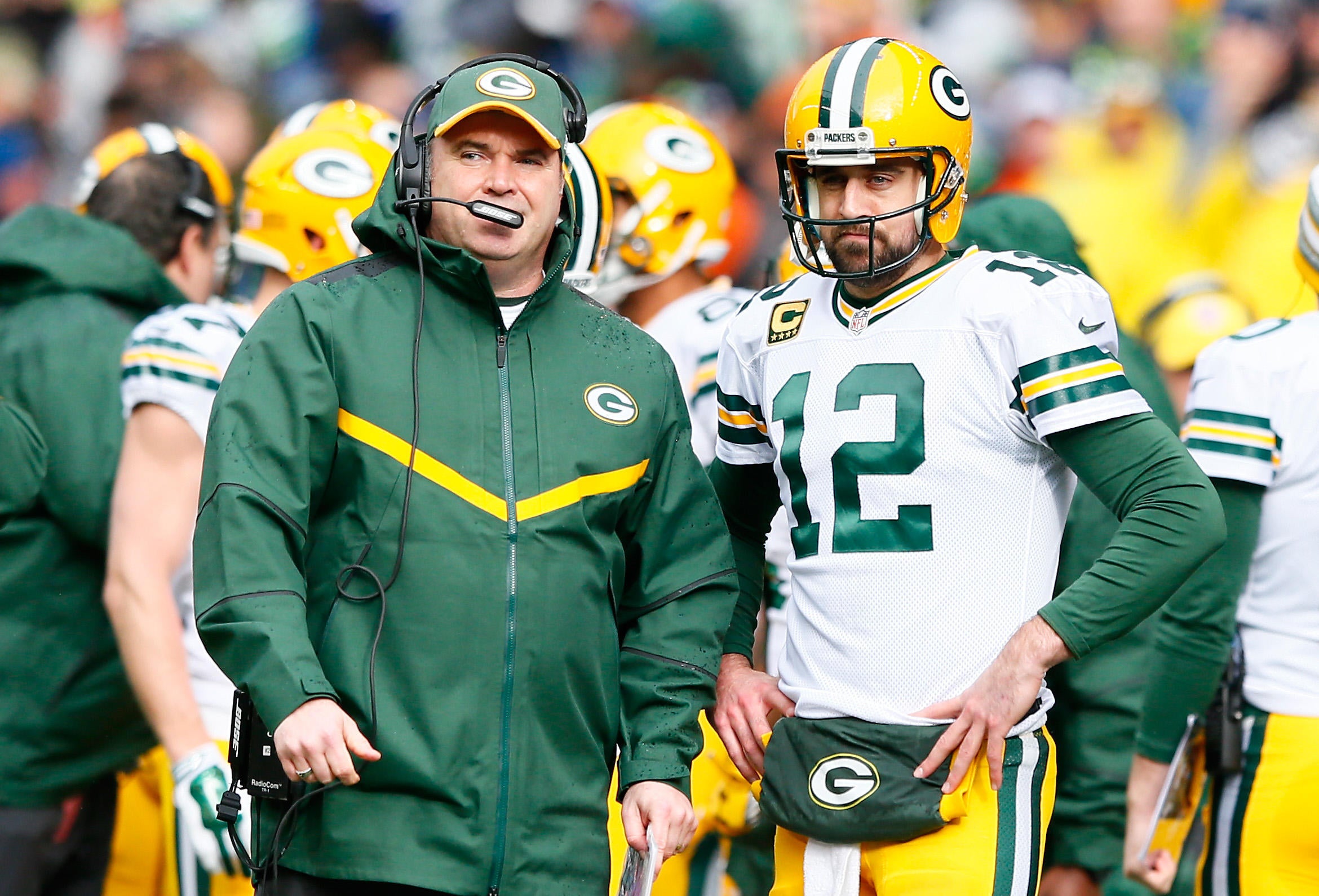 Mike McCarthy and Aaron Rodgers 'excited' and 'looking forward' to seeing each other ahead of Week 10 clash