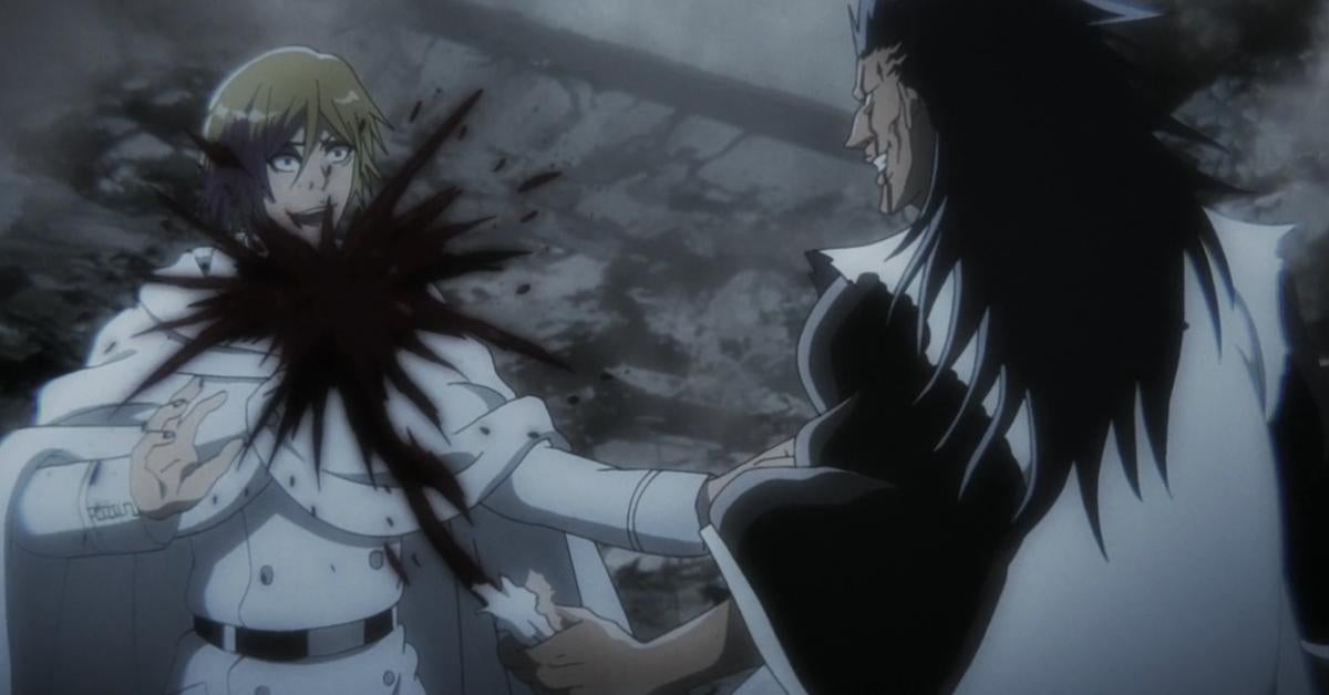 bleach-thousand-year-blood-war-kenpachi-kills-gore-anime-fight