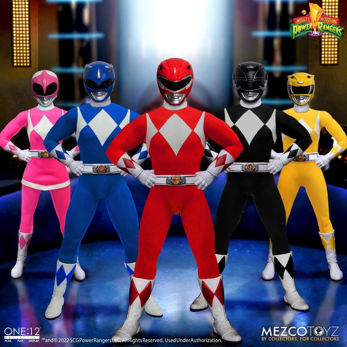 It's Morphin' Time For Mezco's Power Rangers One:12 Collective Box Set