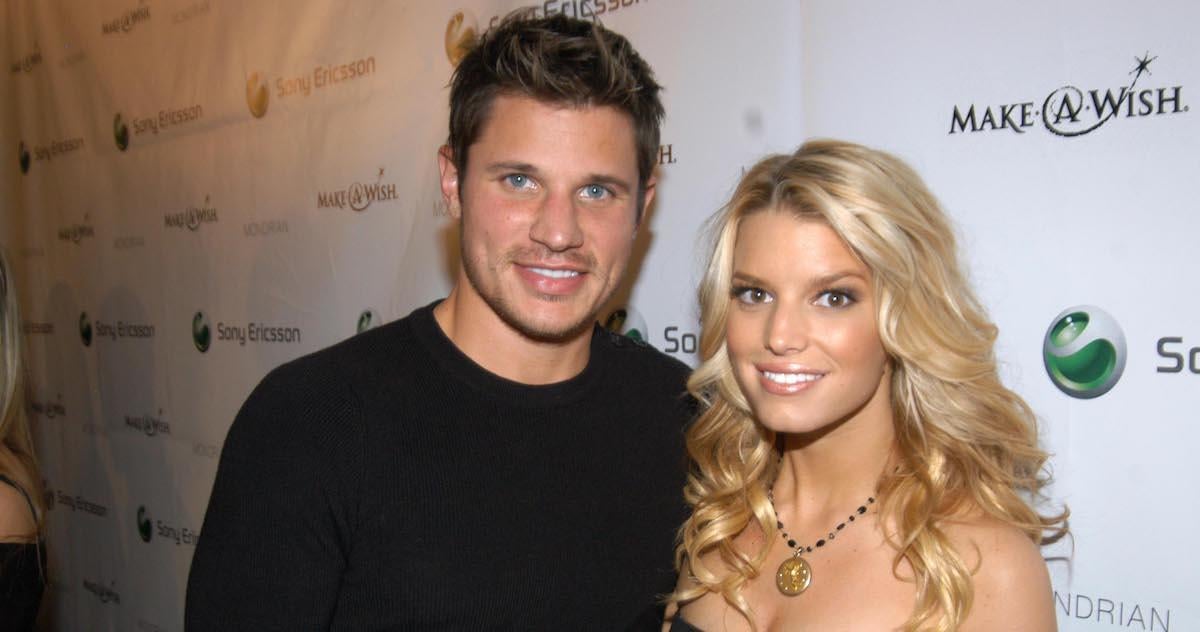 Jessica Simpson and Nick Lachey Host Sony Ericsson T610/T616 Shoot for the Stars Charity Auction for the Make-A-Wish-Foundation