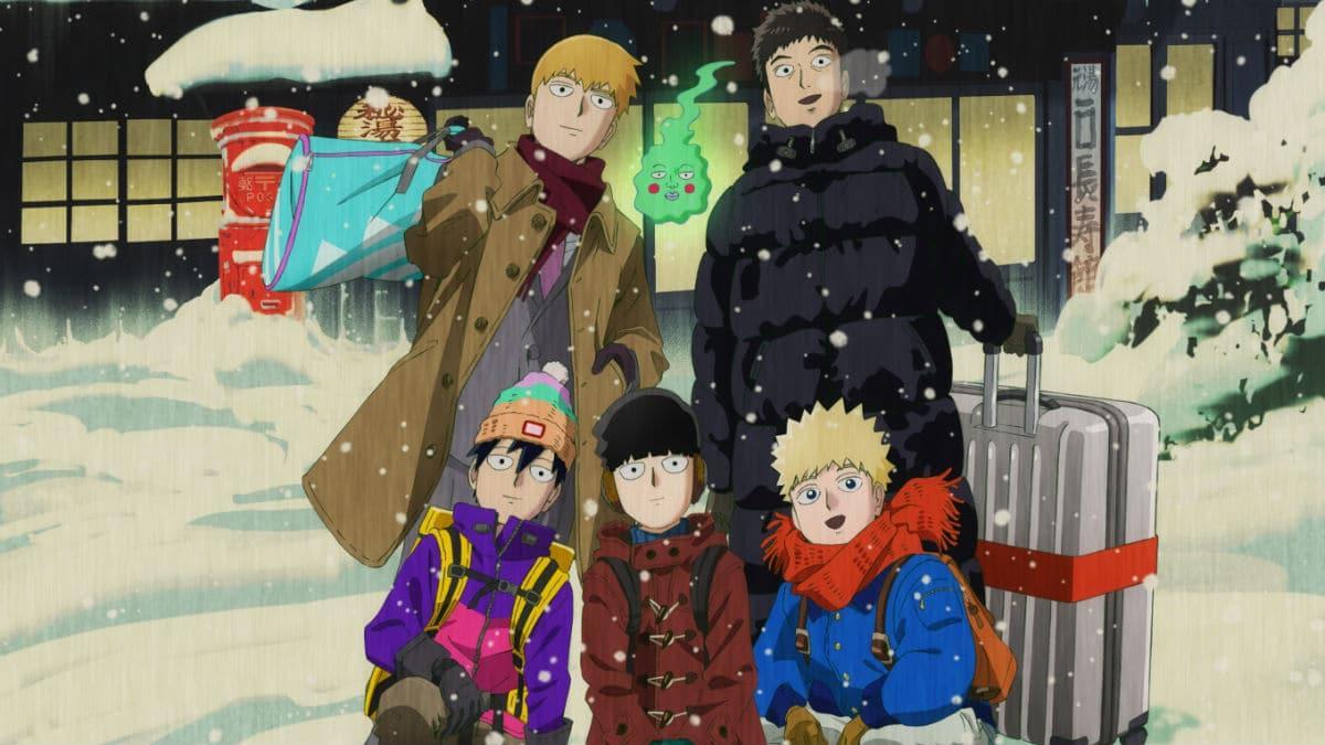 Mob Psycho 100 Unleashes the Perfect Winter Poster