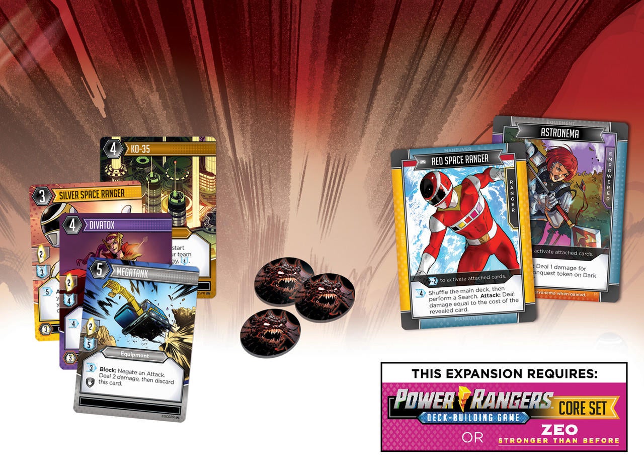 Power Rangers Deck-Building Game Omega Forever Expansion