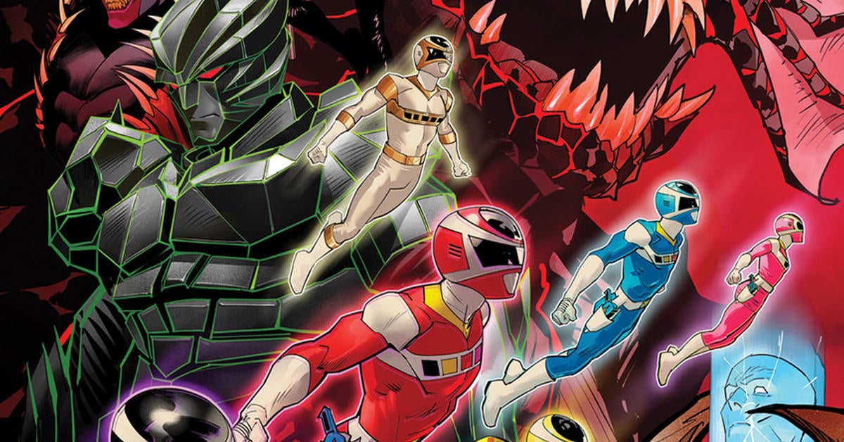 Power Rangers DeckBuilding Game Reveals In Space Flying Higher Expansion