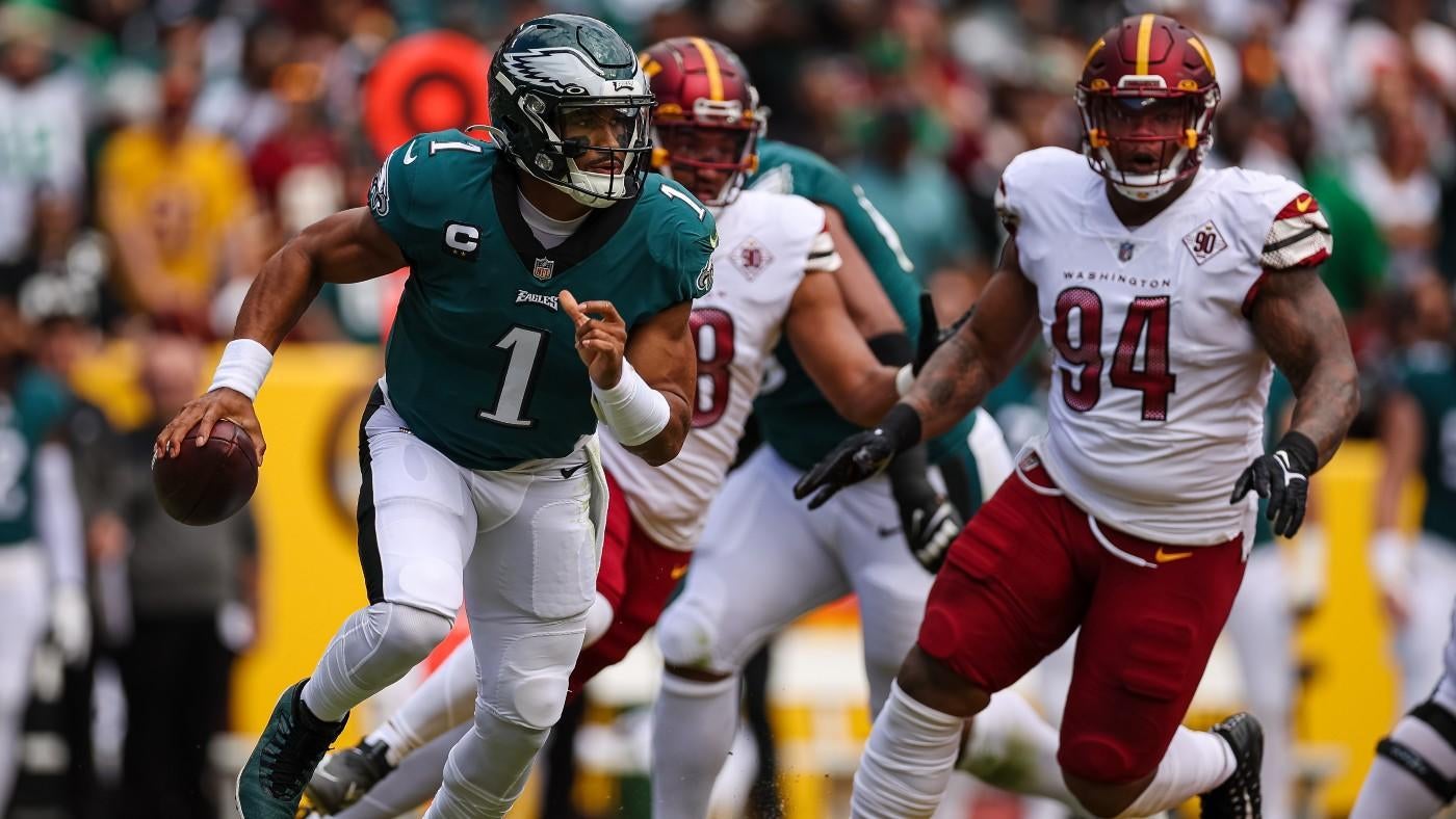 Eagles vs. Commanders odds, picks, how to watch: Point spread, total, player props for Monday night matchup