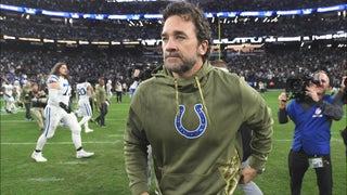 Colts' Jeff Saturday wins his first game as interim head coach