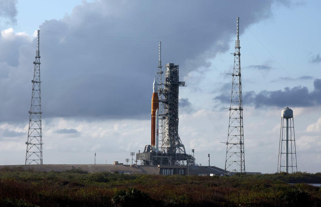 NASA Prepares For Belated Launch Of Artemis I Orion Spacecraft
