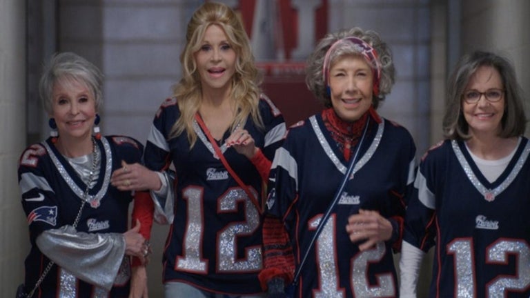 '80 for Brady' Trailer Reveals Jane Fonda, Sally Field, Lily Tomlin and Rita Moreno as Tom Brady Superfans
