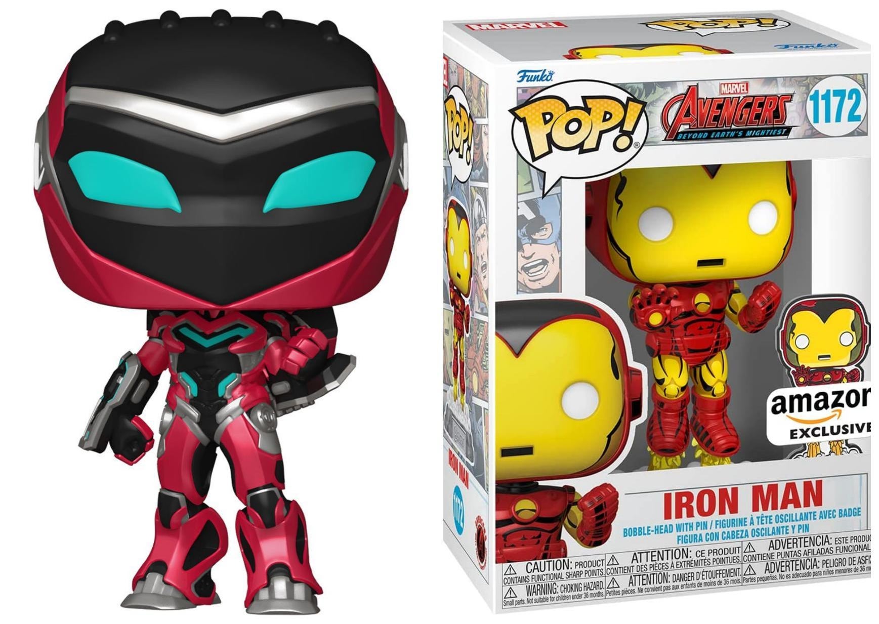 Iron Man Funko Pop and Pin Set Drops Alongside New Black Panther: Wakanda Forever Ironheart