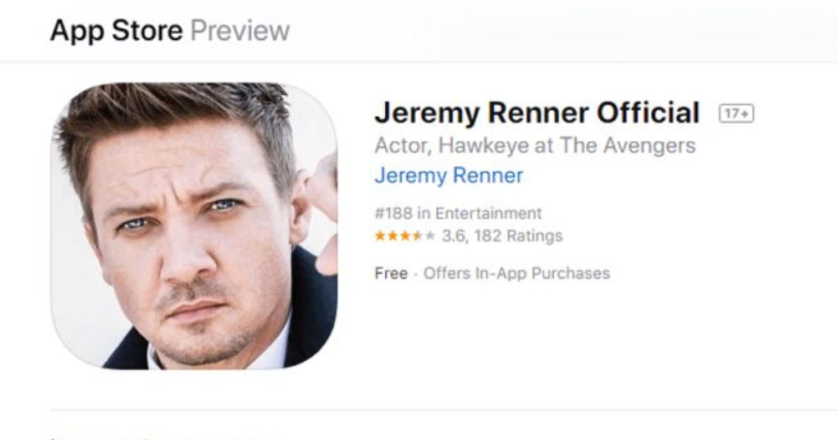 Marvel Fans Demand Jeremy Renner Bring Back His App to Replace Twitter