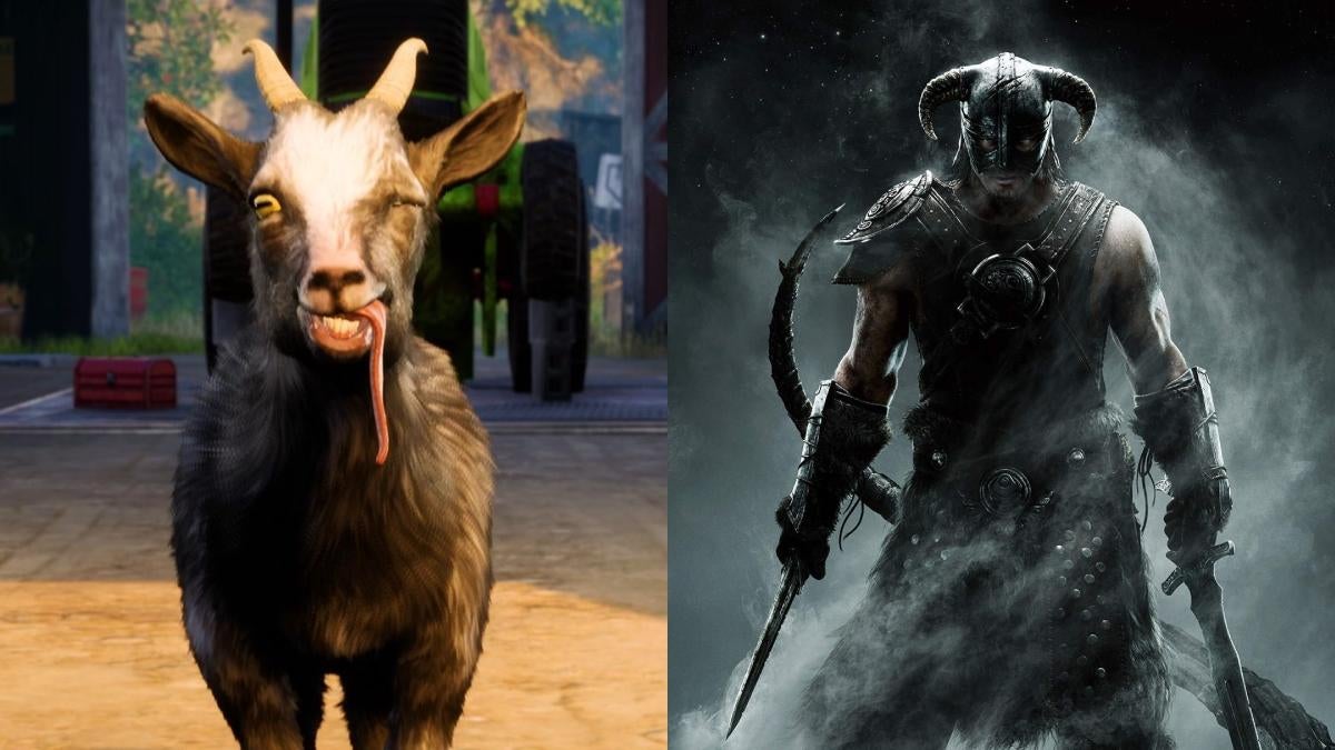 Goat Simulator 3 Intro Parodies Skyrim’s Opening
