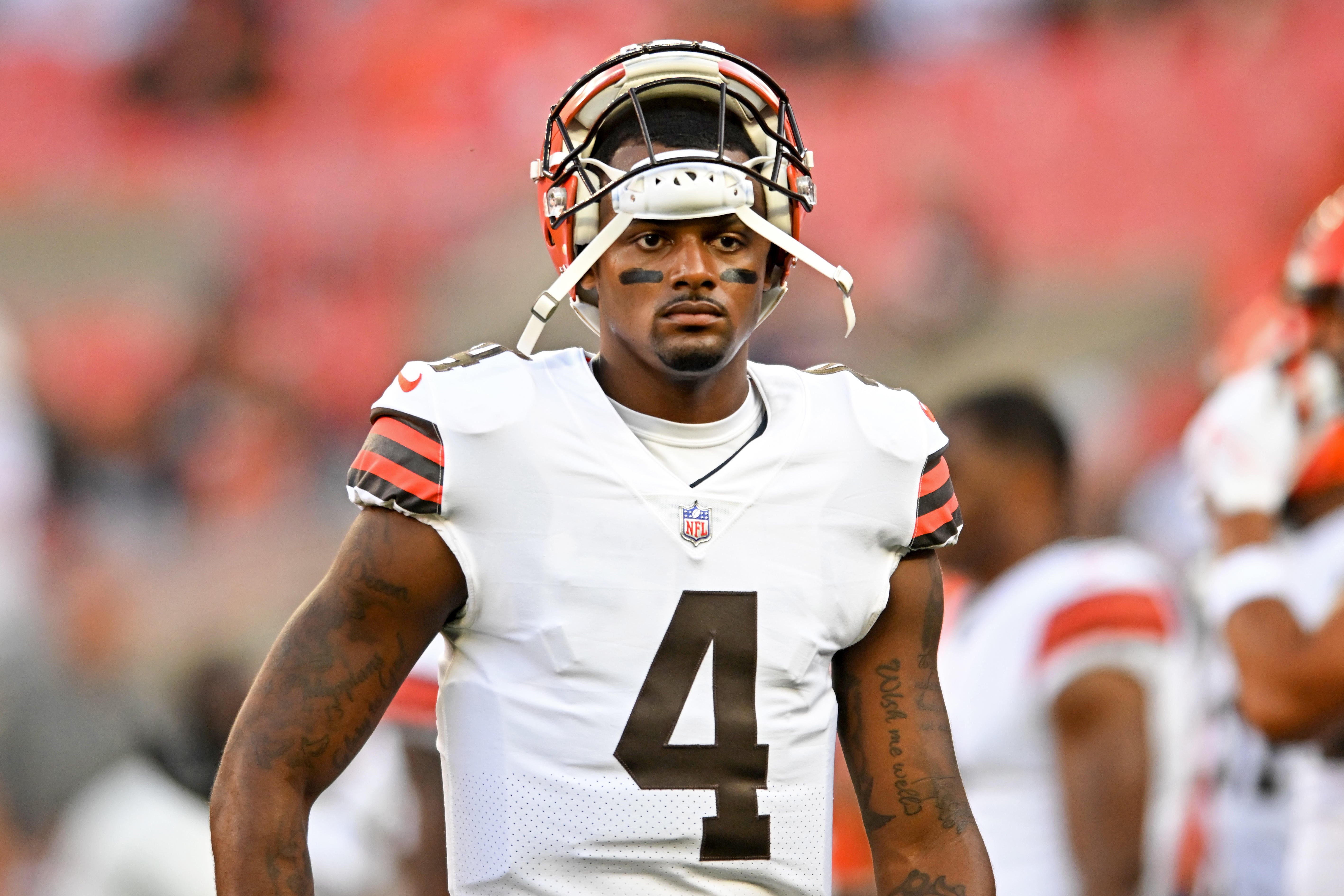 Browns' Deshaun Watson returns to practice, taking first-team reps in preparation for Week 13 start