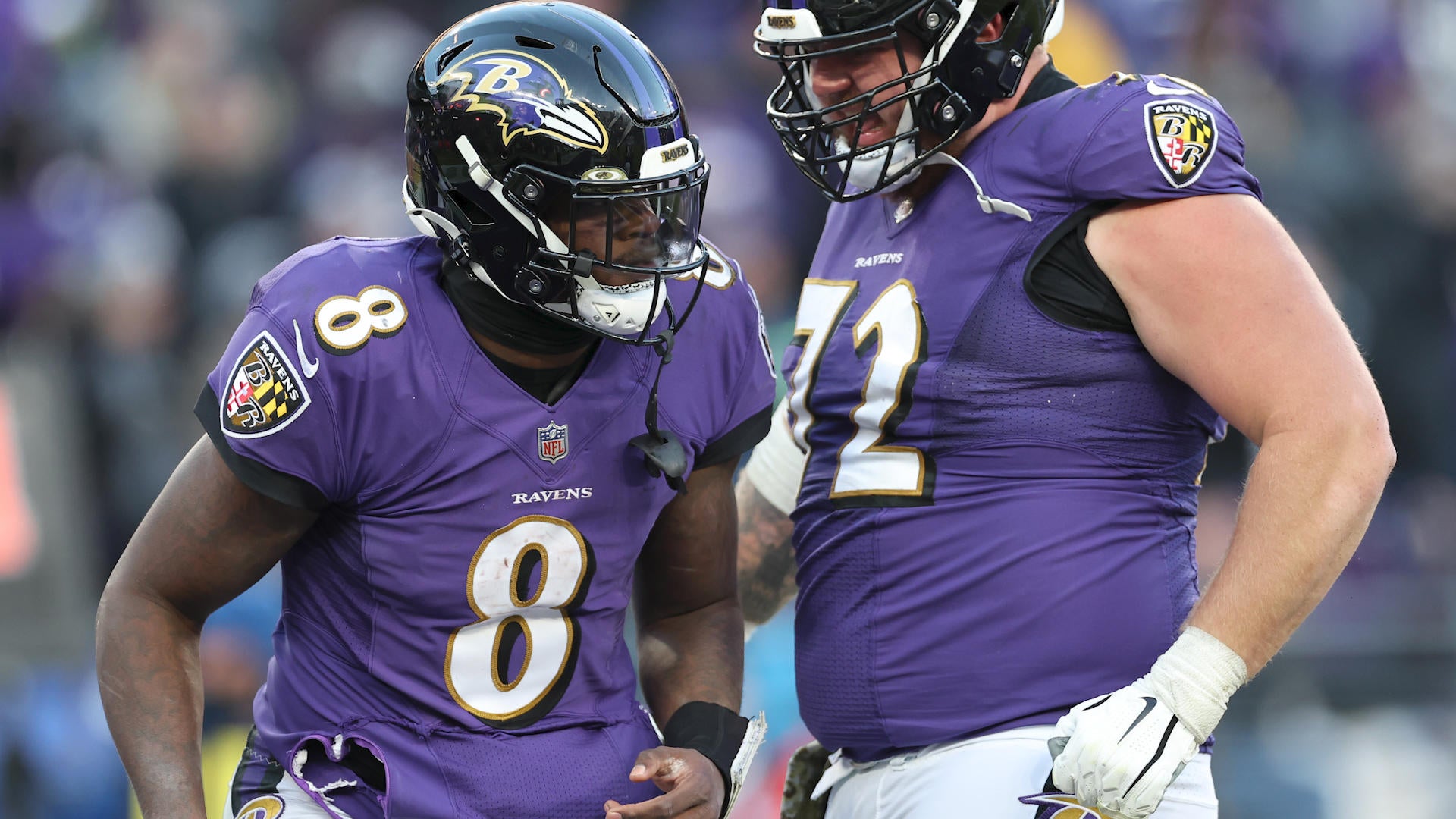 What channel is Baltimore Ravens game today vs. Panthers? (11/20