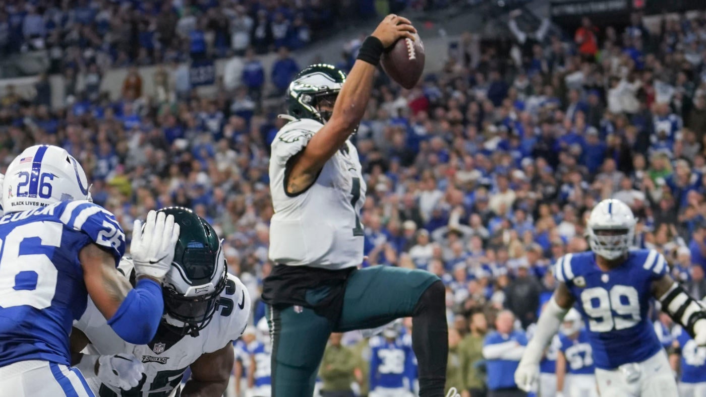 Eagles at Colts score, takeaways: Jalen Hurts leads Eagles to first  10-point, 4th-quarter comeback in 12 years 