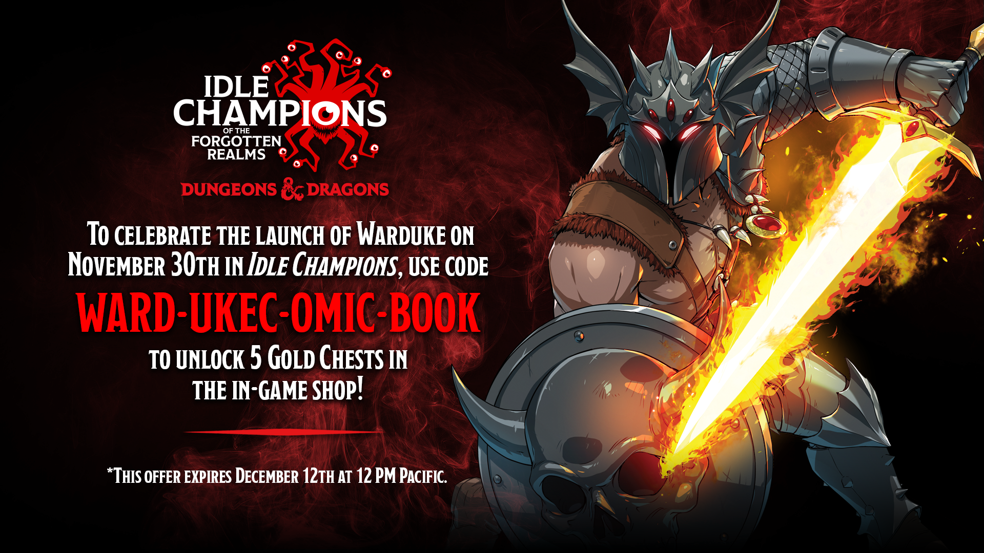 tilpasningsevne momentum tiggeri Idle Champions of the Forgotten Realms Adds Warduke as Next Champion  (Exclusive)