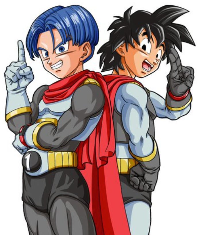 Dragon Ball Super EPS 1 - Trunks and Goten Dragon ball super, Dragon ball, Dragon ball z