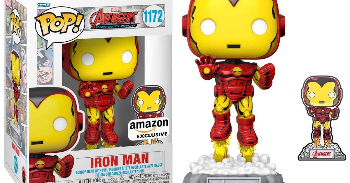 Iron Man Funko Pop and Pin Set Is Up For Pre-Order