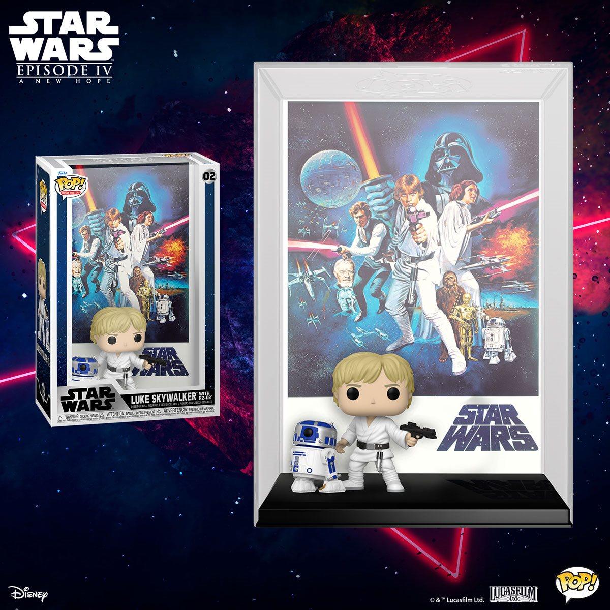 Star Wars: A New Hope Movie Poster Funko Pop Features Luke