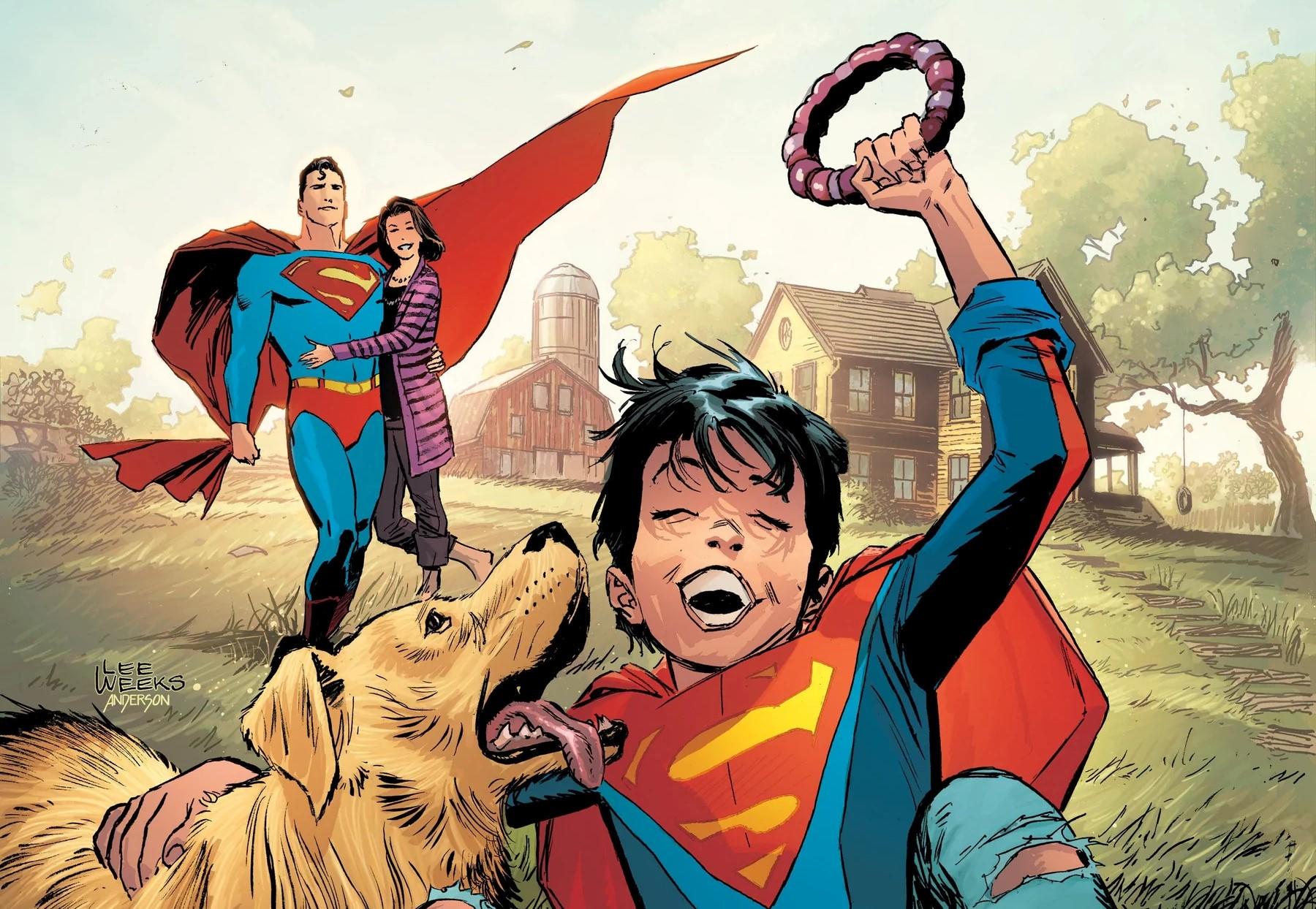 Superman and Son Get To Get Their Secret Identities Back (Exclusive)
