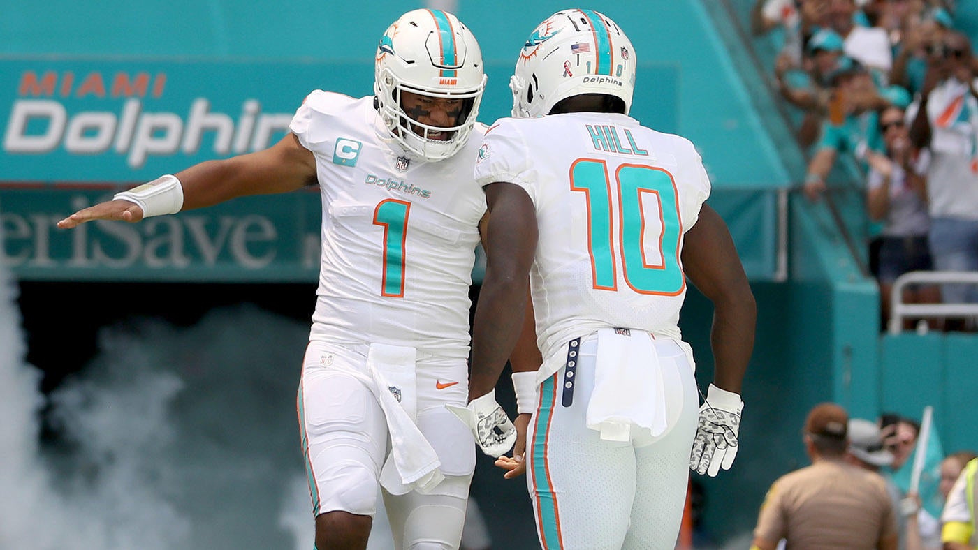 Dolphins following AFC East rival's blueprint with Tua Tagovailoa playing like an MVP alongside Tyreek Hill
