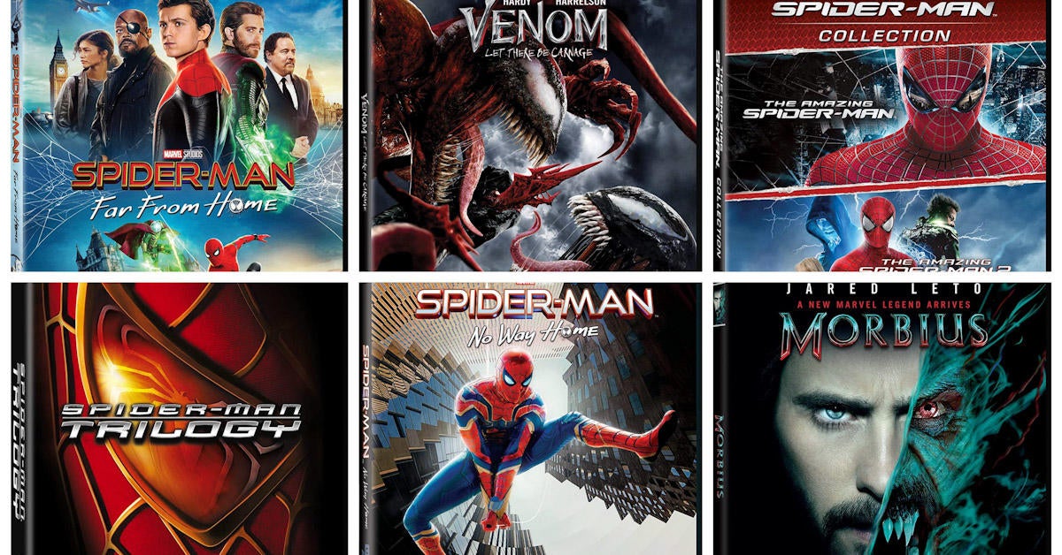 Spider-Man and Venom Blu-rays Are Dirt Cheap For Black Friday 2022