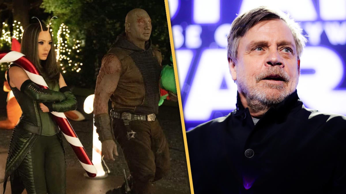 Is Mark Hamill in the Guardians of the Galaxy Holiday Special?