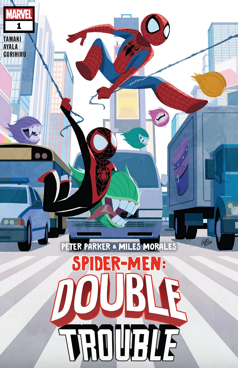 Peter Parker and Miles Morales Team Up in Spider-Men: Double Trouble Preview