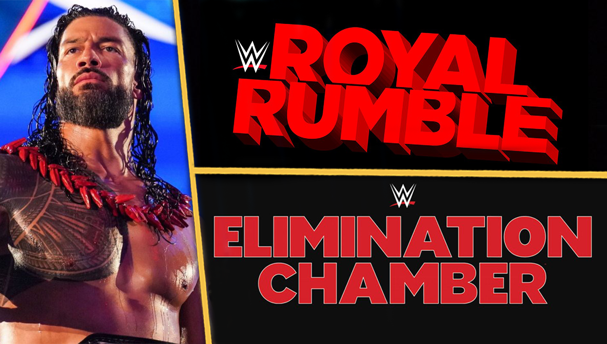 ROMAN REIGNS WWE ROYAL RUMBLE ELIMINATION CHAMBER