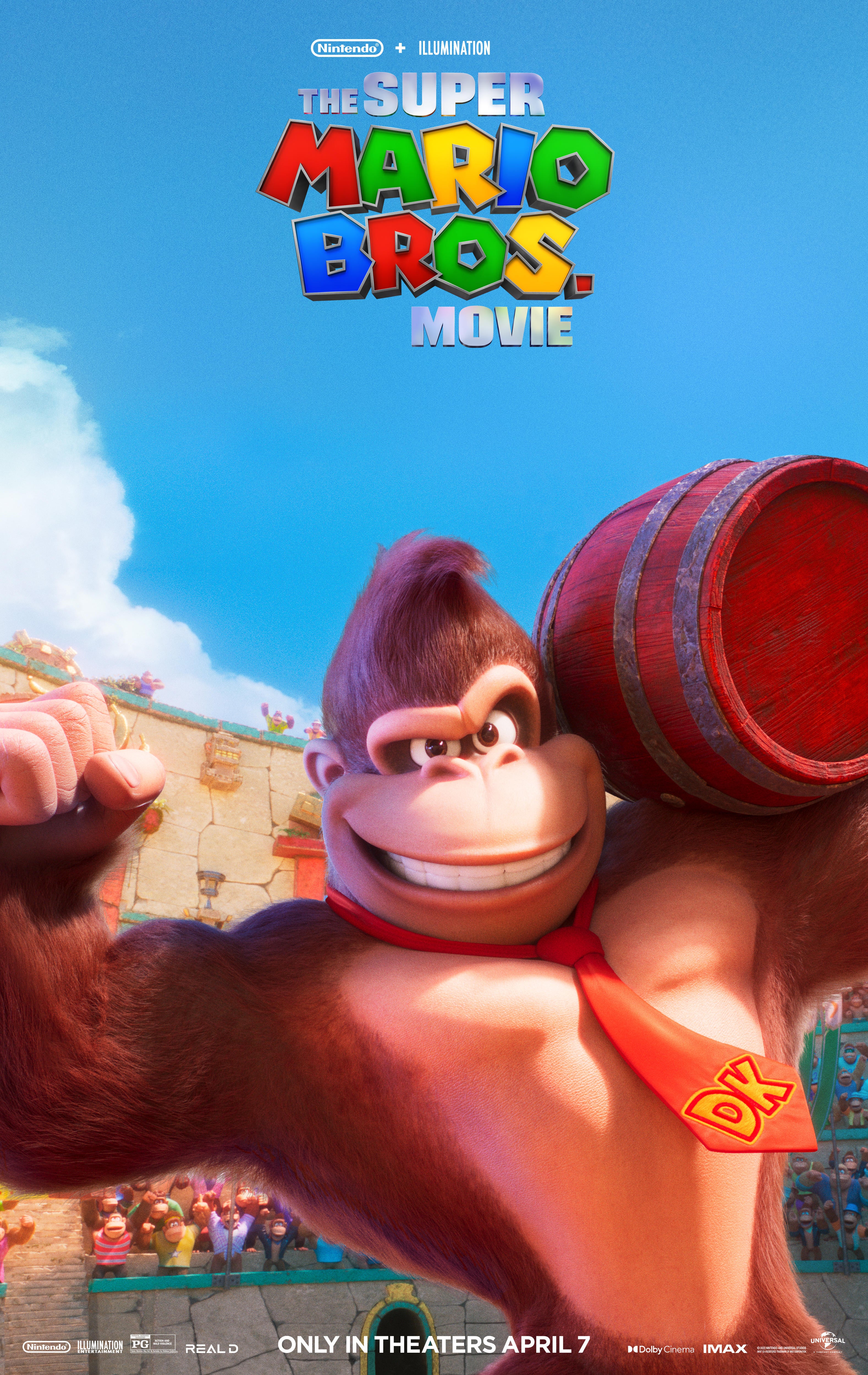 The Super Mario Bros. Movie Character Posters Feature Donkey Kong