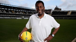 Pelé joined the New York Cosmos in 1975; he played on the team