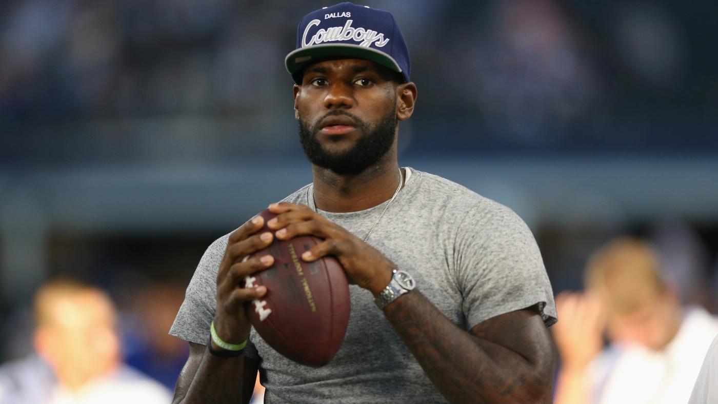 Lakers' LeBron James questions why media hasn't asked him about Jerry Jones photo scandal