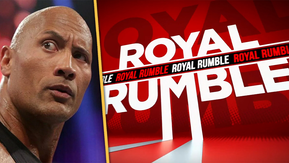 THE ROCK WWE ROYAL RUMBLE