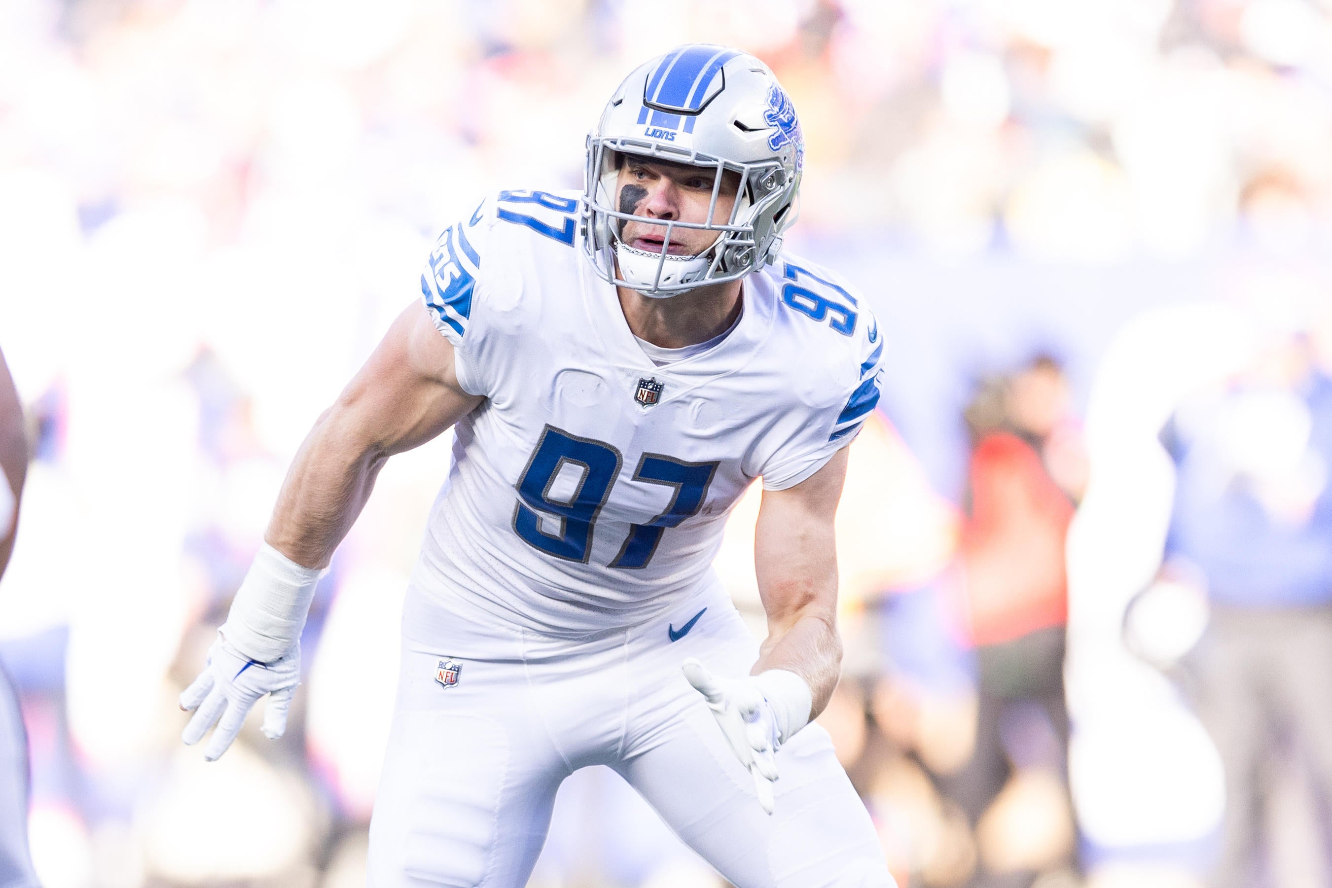 Lions' Aidan Hutchinson on being snubbed by Jaguars in NFL Draft: 'My arms were just not quite long enough'