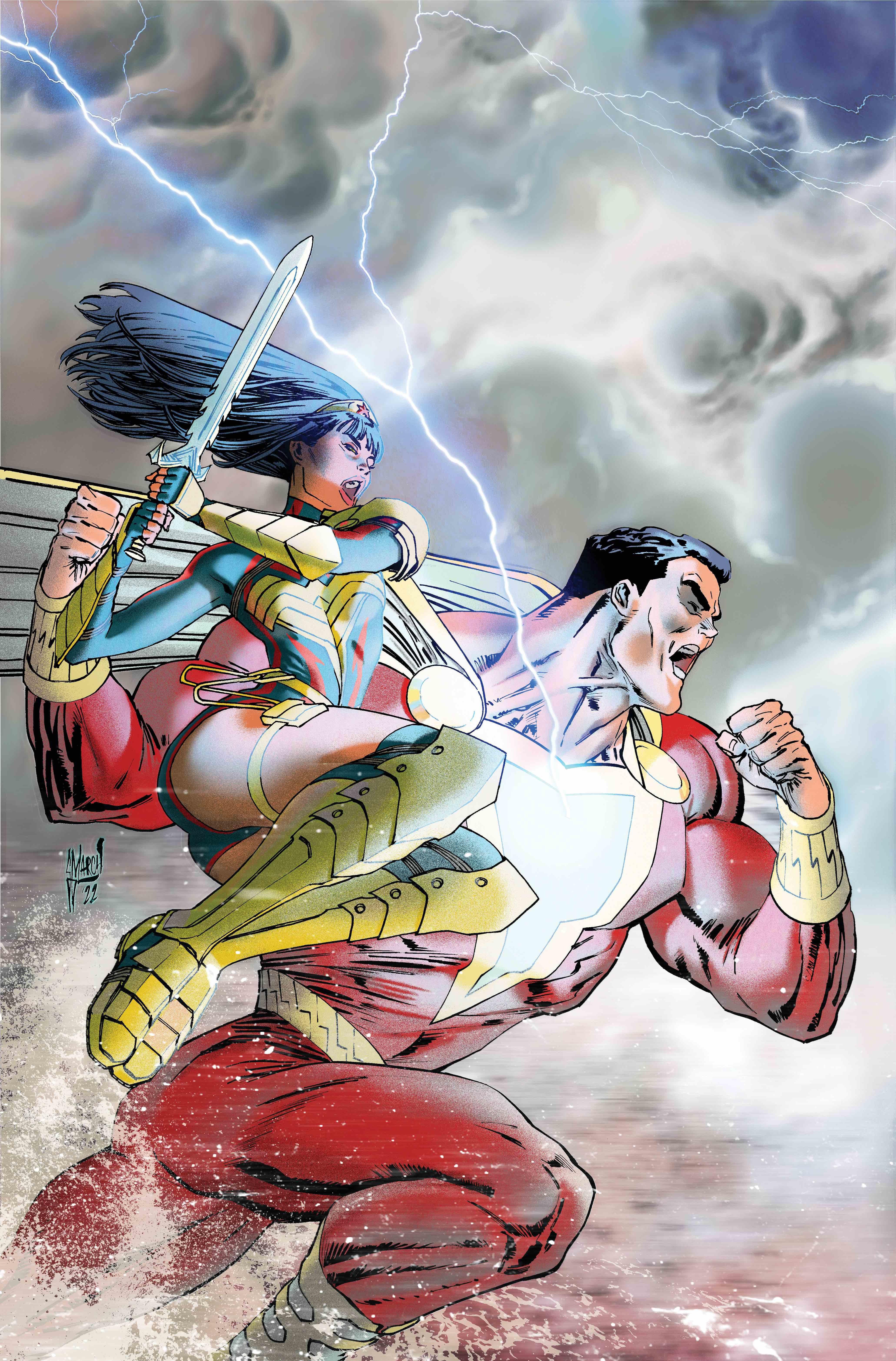 Do Shazam and Wonder Woman have a shared history in comics?