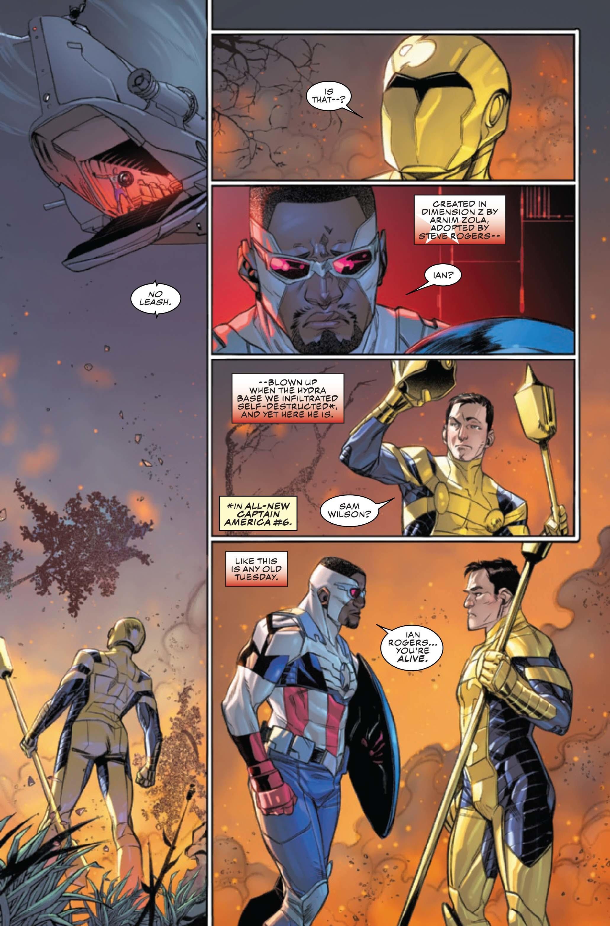 Marvel Reunites Sam Wilson With Captain America’s Dead Son