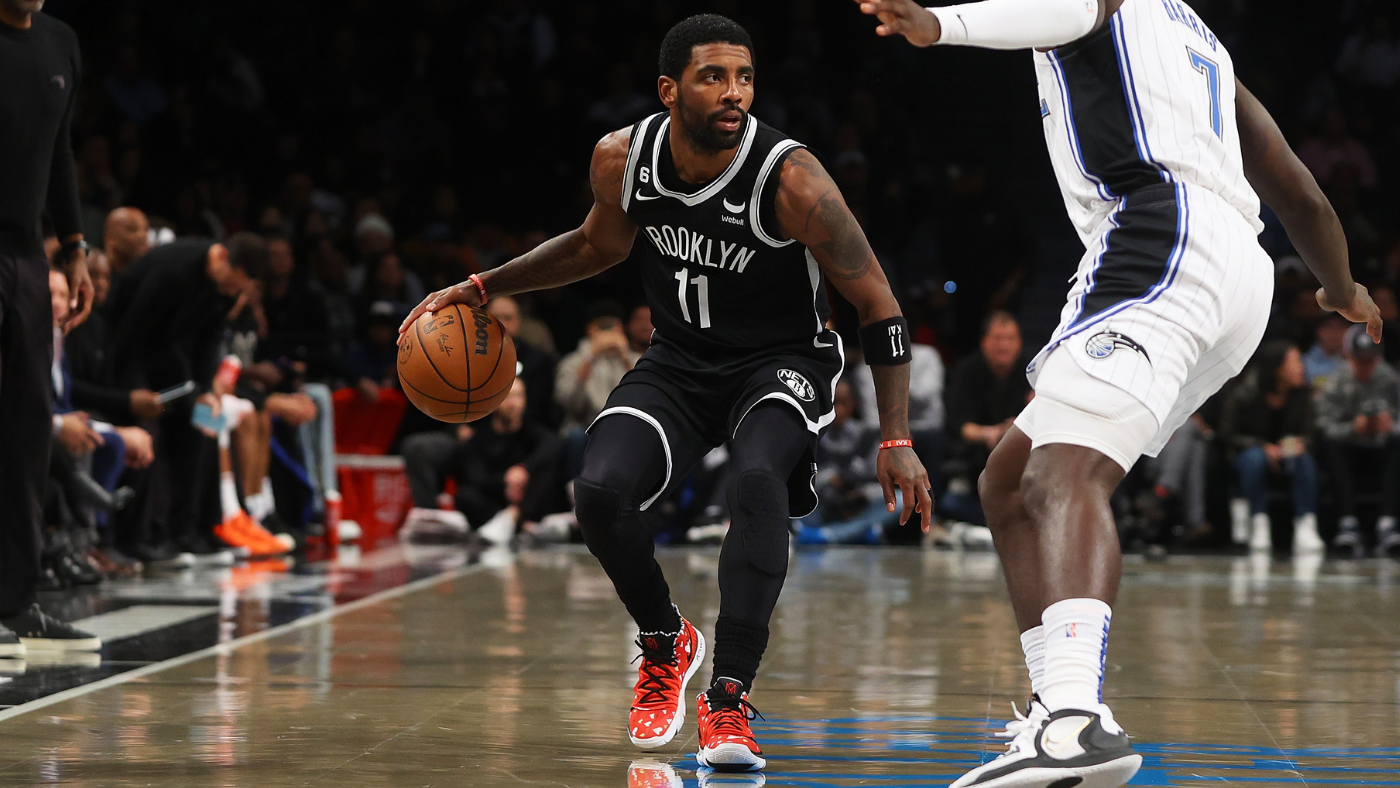 Nike cuts ties with Kyrie Irving after promotion of antisemitic film as Nets star becomes sneaker free agent