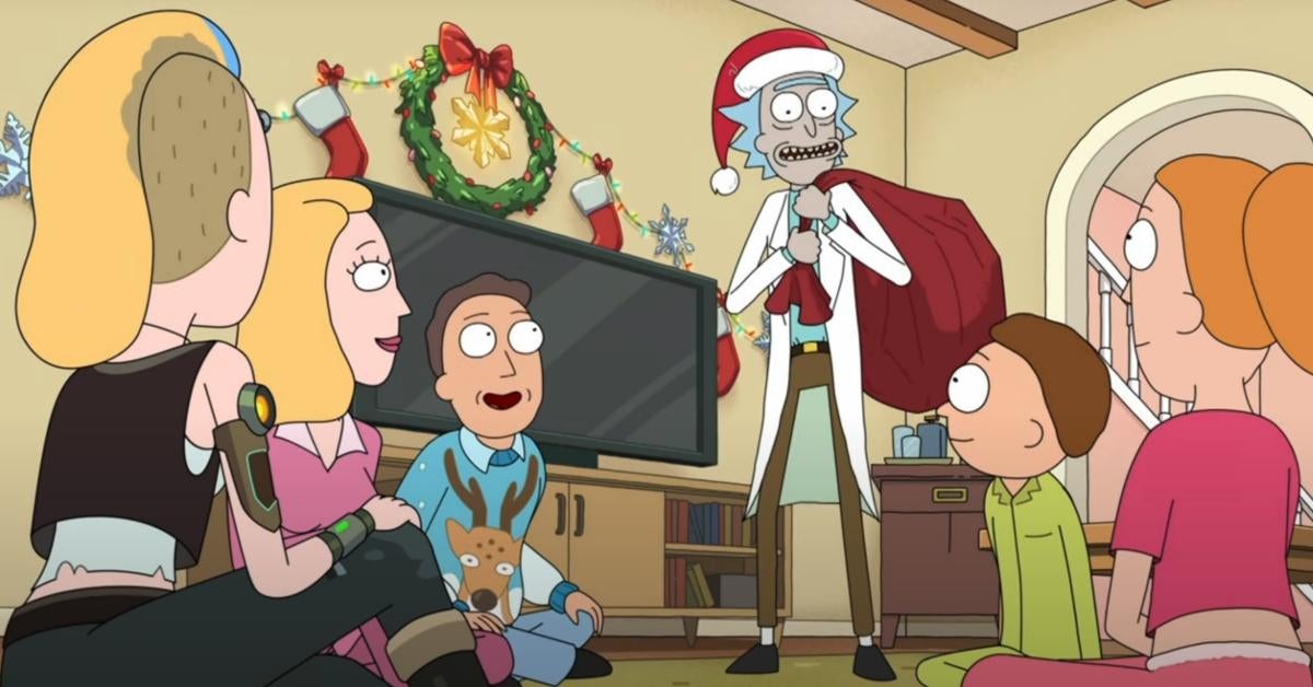 Australia rick and morty christmas