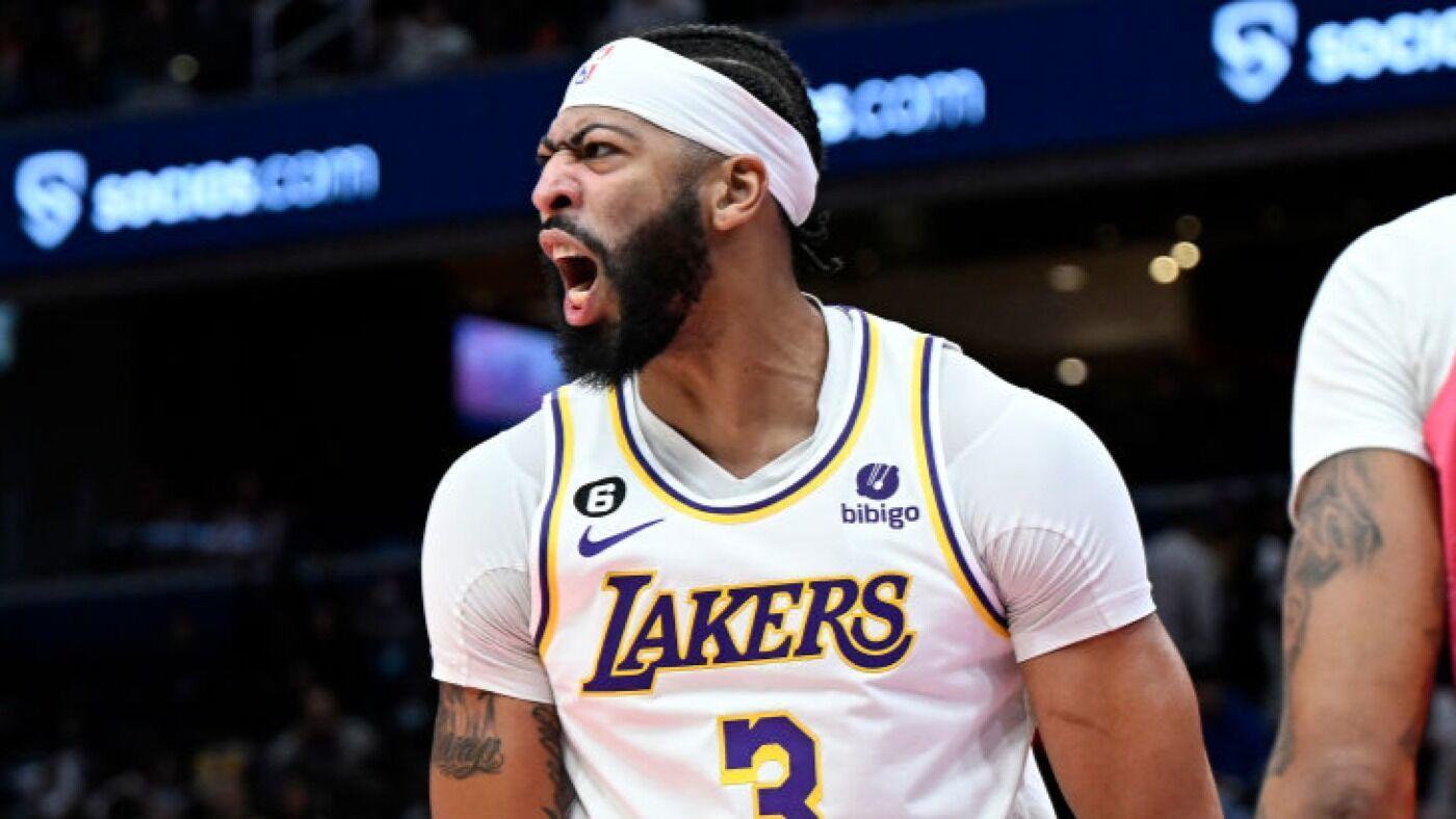 
                        Anthony Davis matches Kobe Bryant, Shaquille O'Neal with historic 55-point decimation of Wizards
                    