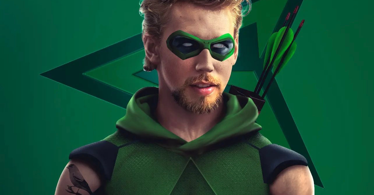 Green Arrow Fan Art Transforms Austin Butler Into the Archer for Black ...