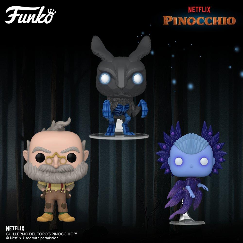 Guillermo del Toro's Pinocchio Gets a Wave Of Funko Pops