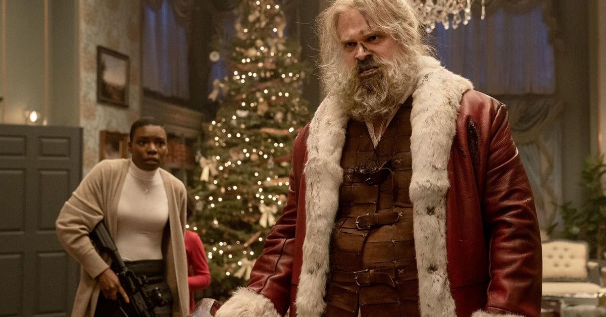 Violent Night' Star David Harbour Had Doubts About Playing Santa