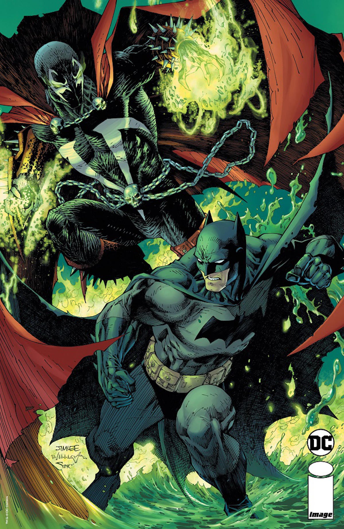 Todd McFarlane And DC Reveal Full Preview For Batman/Spawn #1