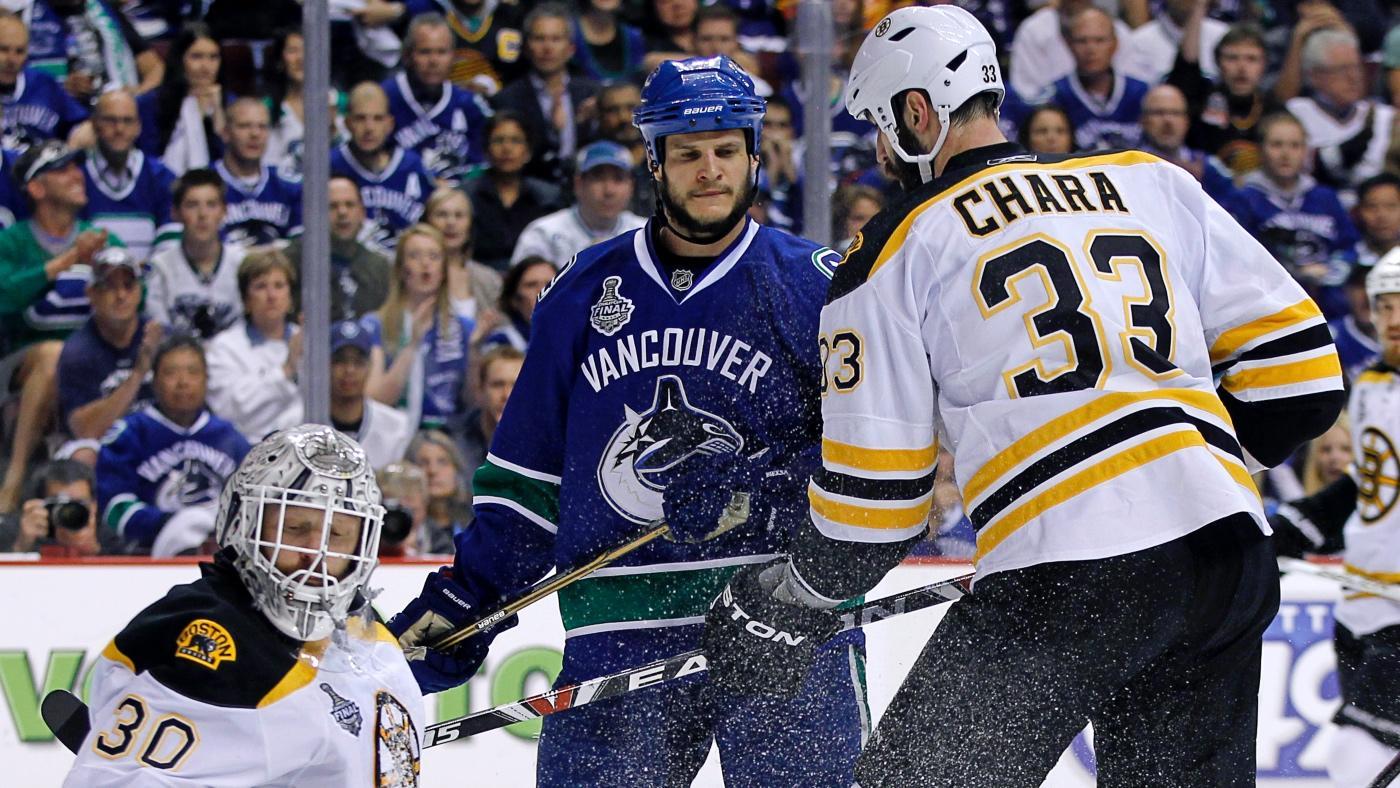 Kevin Bieksa fires back at Zdeno Chara for accusing Canucks of premature Stanley Cup celebration in 2011
