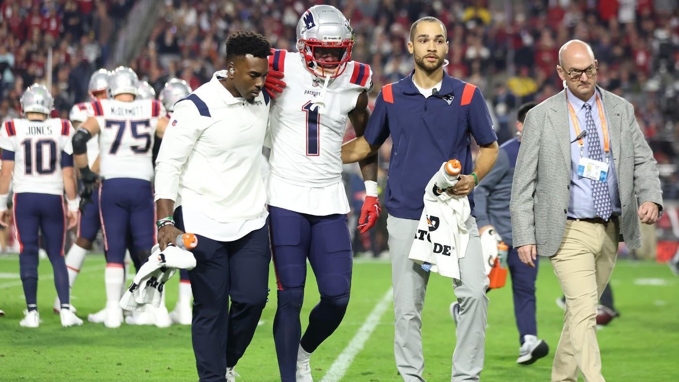 NFL, NFLPA conducting joint review of handling of Patriots WR DeVante Parker's head injury vs. Cardinals